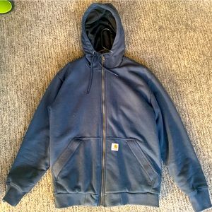 Carhartt Rain Defender Loose Fit Fleece Lined Zip Up